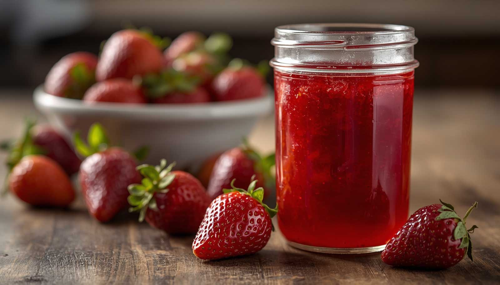 Easy Homemade Strawberry Jam Without Pectin