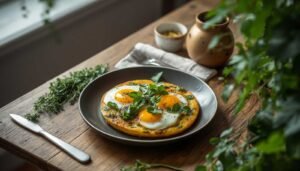 Farm Egg Frittata with Seasonal Greens