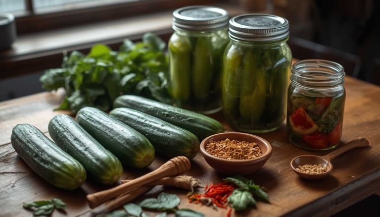 How to Pickle Garden Cucumbers Without Canning
