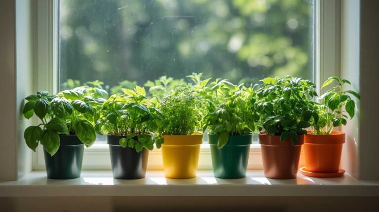 How to Start a Kitchen Herb Garden on a Windowsill
