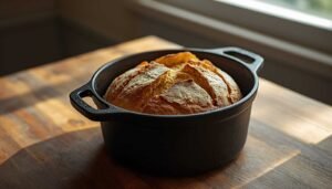 No-Knead Sourdough Bread
