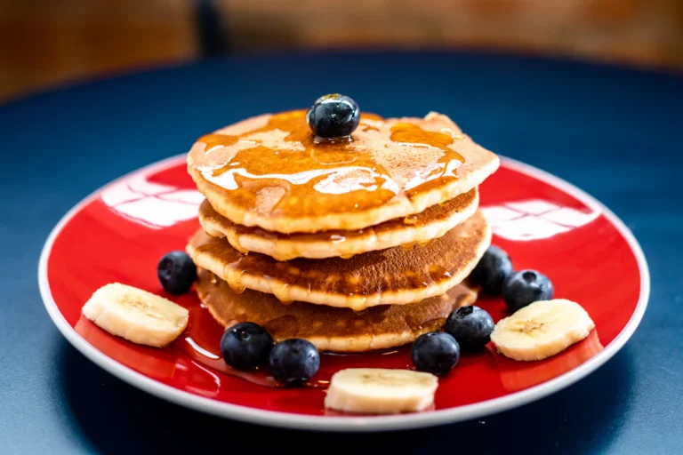 Fluffy Ricotta Pancakes with Meyer Lemon Zest