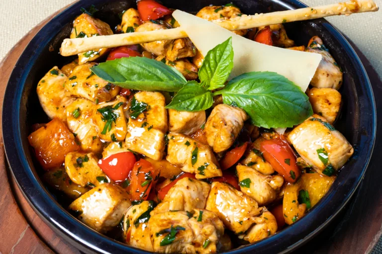 Garlic Parmesan Tuscan Chicken Skillet